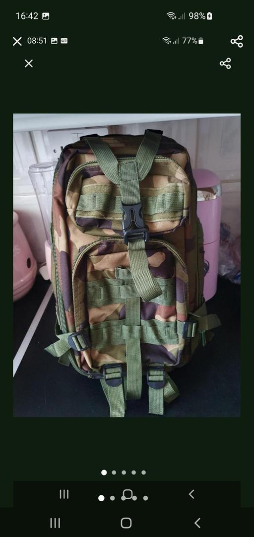  — camouflage rucksack