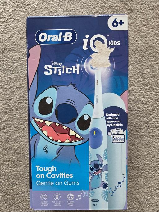  — oral B oscillating stitch kids toothbrush 🪥
