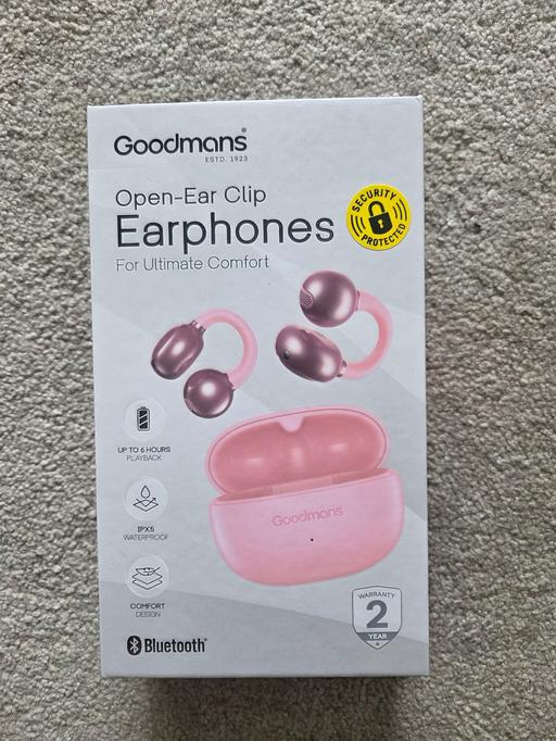  — Goodman open clip earphones