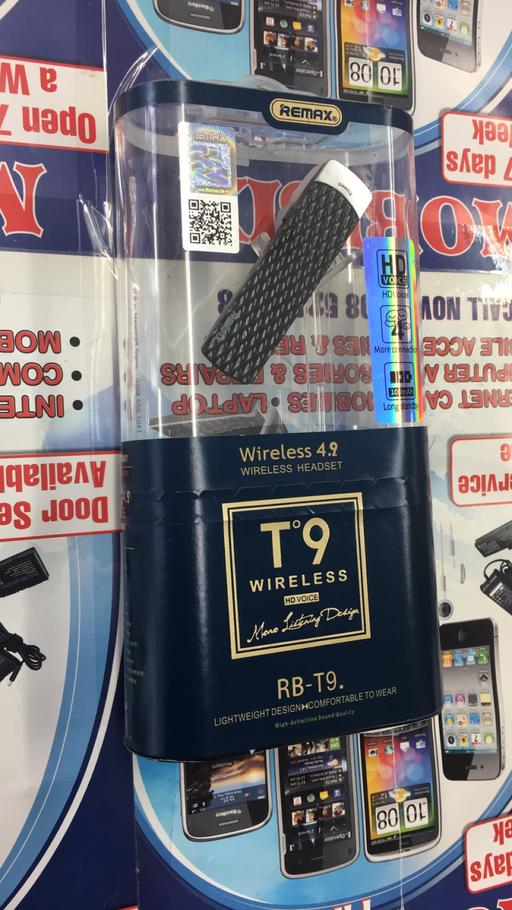  — Wireless T9 Bluetooth Headset RB-T9