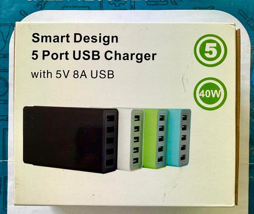  — Brand New Multiple USB hub 5 port USB charger