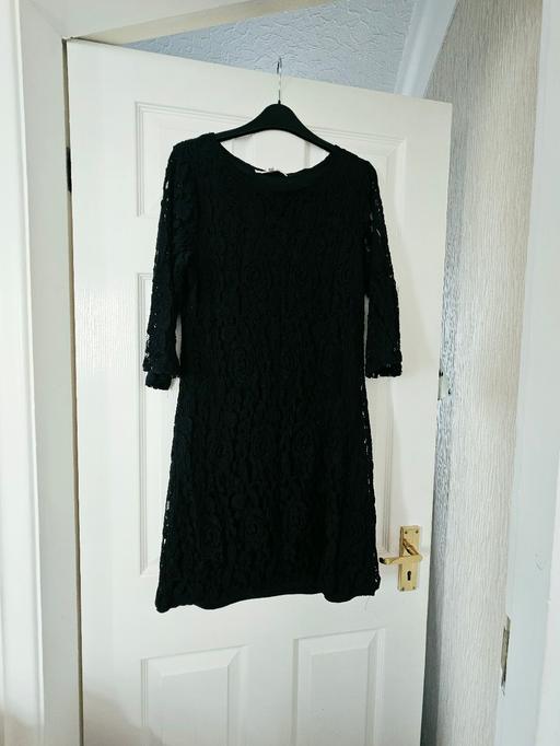  — Peacocks lace style dress, size 14.
