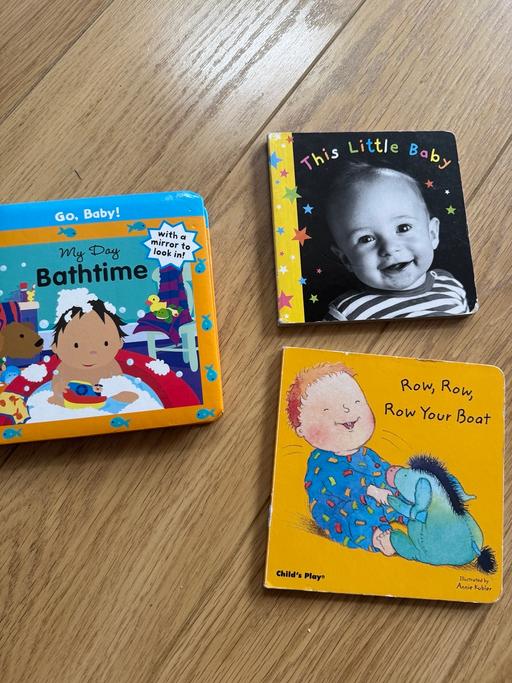  — 3 hardback baby books