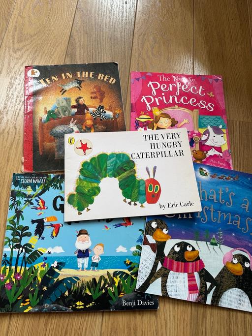  — 5 children’s books