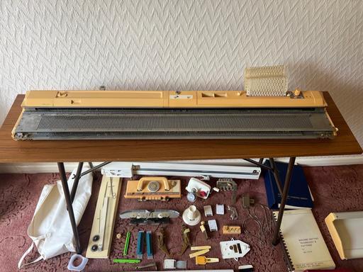  — Brother kh 890 knitting machine and ribber