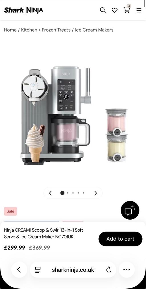  — New in box Ninja Creami Scoop & Swirl