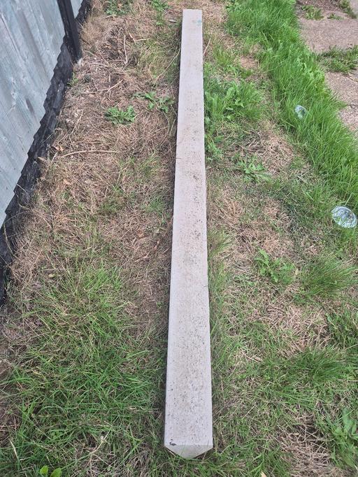  — concrete post.  free