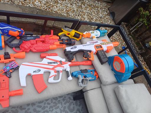  — Nerf and X Shot guns