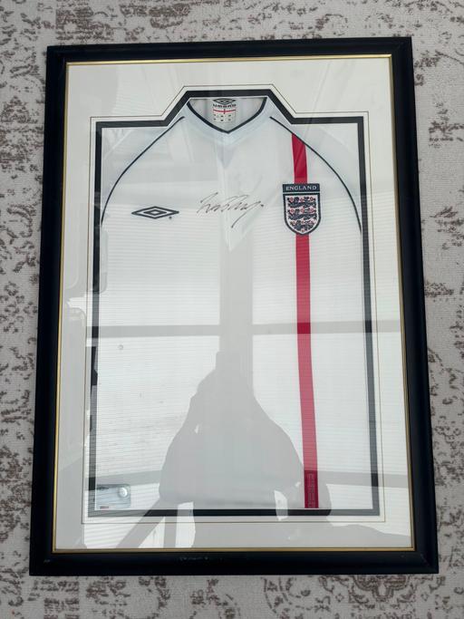  — England Wayne Rooney Signed Shirt
