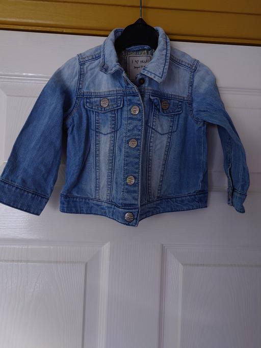  — Girls denim jacket size 12-18 months