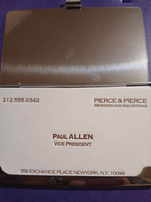  — PaulAllen Business-C'ds