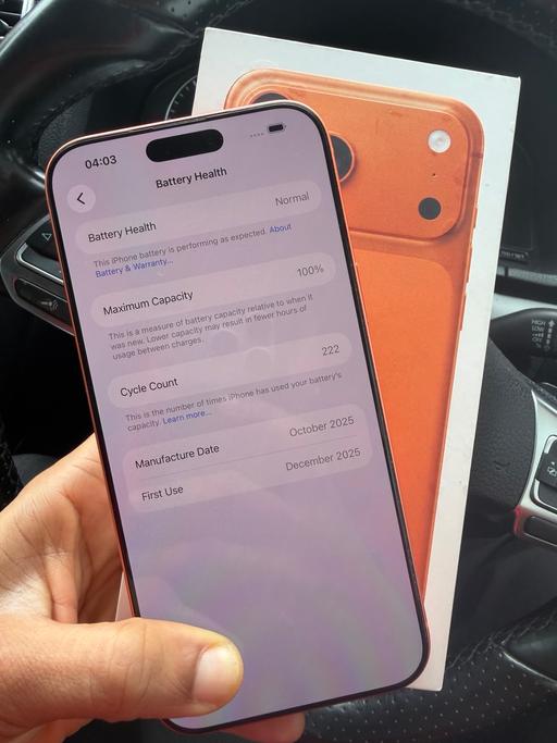  — iPhone 17promax 256gb