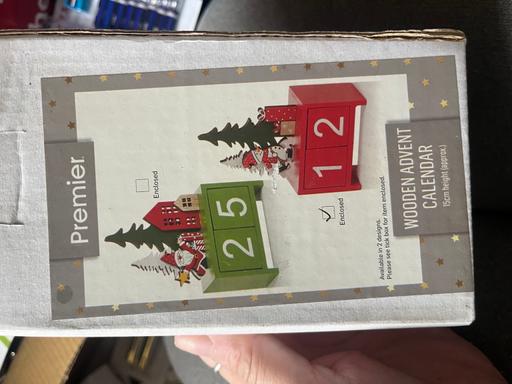  — New wooden advent calendars