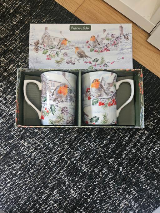  — robin mug set new