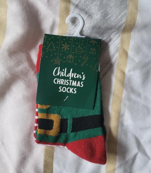  — new Kids Xmas Socks 1 Pair