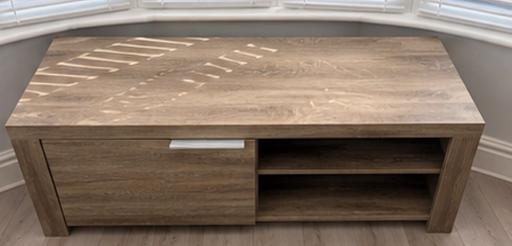  — Large Dark Oak TV / Media Unit
