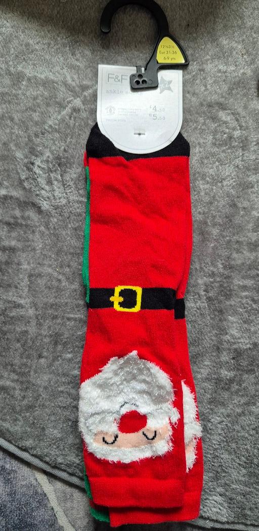  — new Boys Xmas 2pk Socks