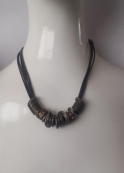  — Miglio Burnished Bronze Multi-Strand necklace