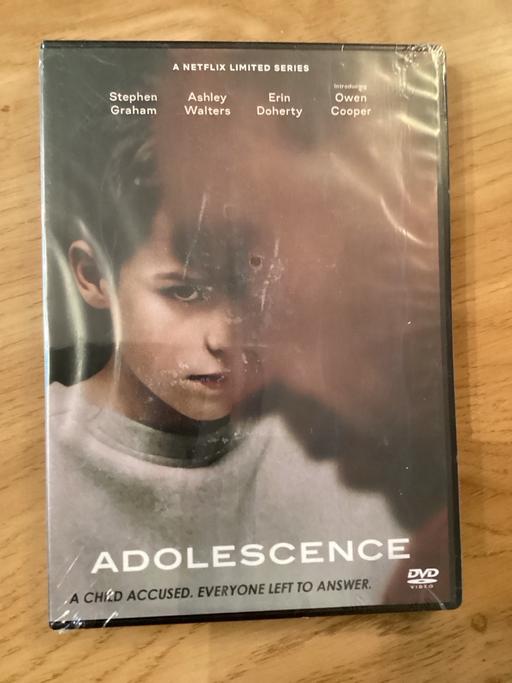  — Adolescence mini series dvd