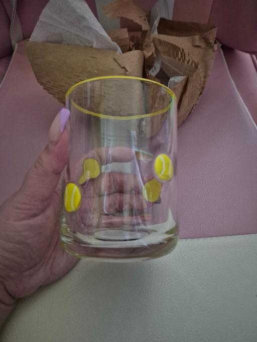  — new Tennis Glass Tumbler