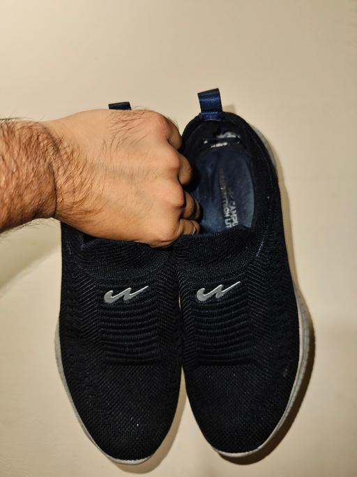 — Campus Navy Blue Slip-On Running Shoes / Trai