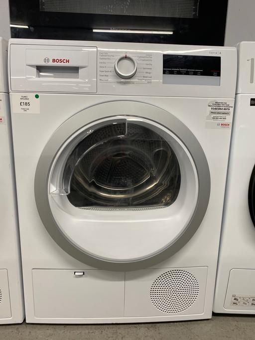  — (250) BOSCH 7kg CONDENSER TUMBLE DRYER