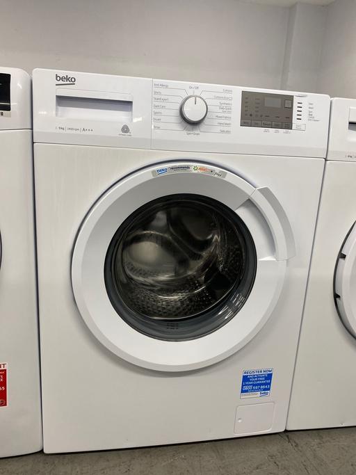  — (263) BEKO 9kg 1400 SPIN WASHING MACHINE