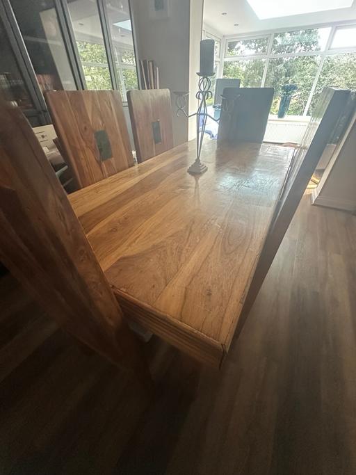  — Solid Wood Dining Table