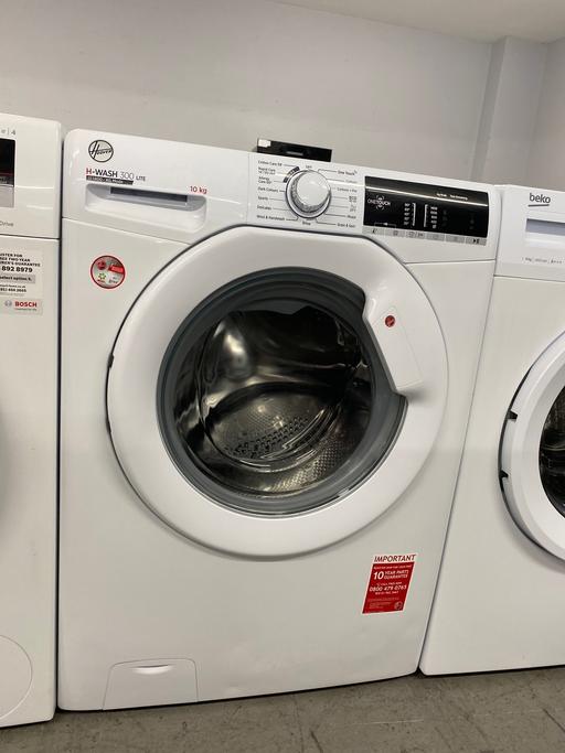  — (261) HOOVER 10kg 1400 SPIN WASHING MACHINE