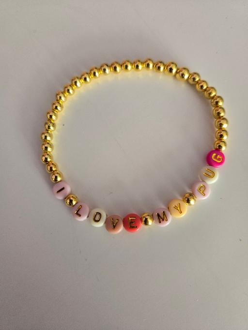  — I Love My Pug Bracelet