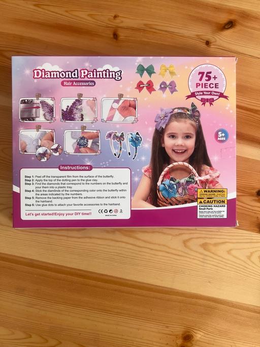  — Diamond painting hair accessories
