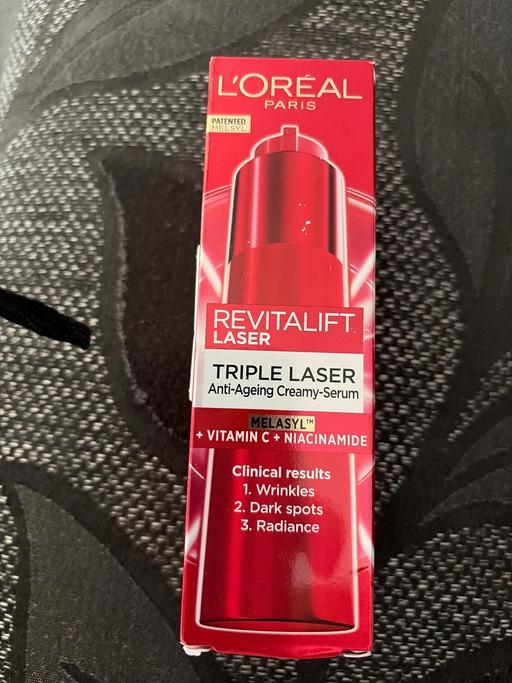 — New L’Oréal triple laser anti ageing serum