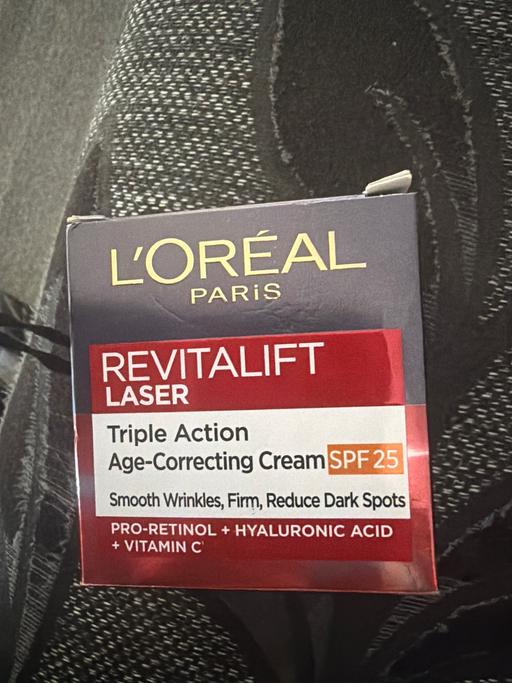  — New L’Oréal triple action age correctingcream