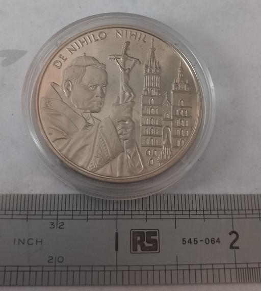  — 2005 Malta 10 Liras Pope John Paul coin