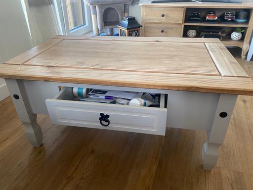  — Living room wood table