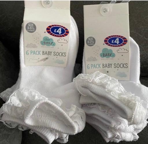  — Girls ankle socks 0-5