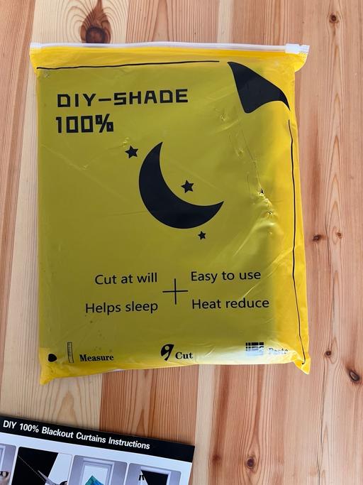  — Blackout window diy-shade
