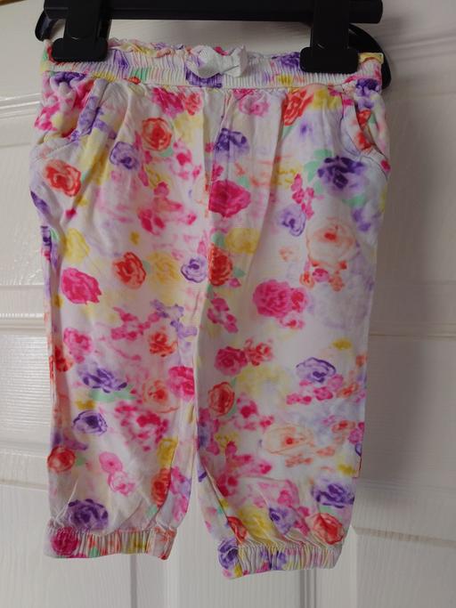  — Baby girls floral trousers size 3-6 months