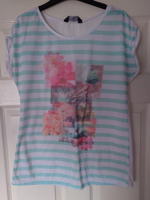 — Women's stripey top size 12