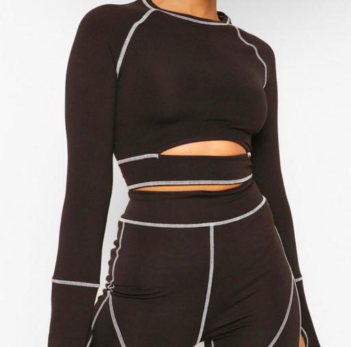  — Long Sleeve Crop Top