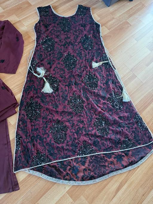  — Beautiful Asian 4 piece dress