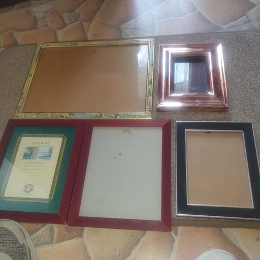  — 5 , Lovely Picture Frames , VGC, Never Used,