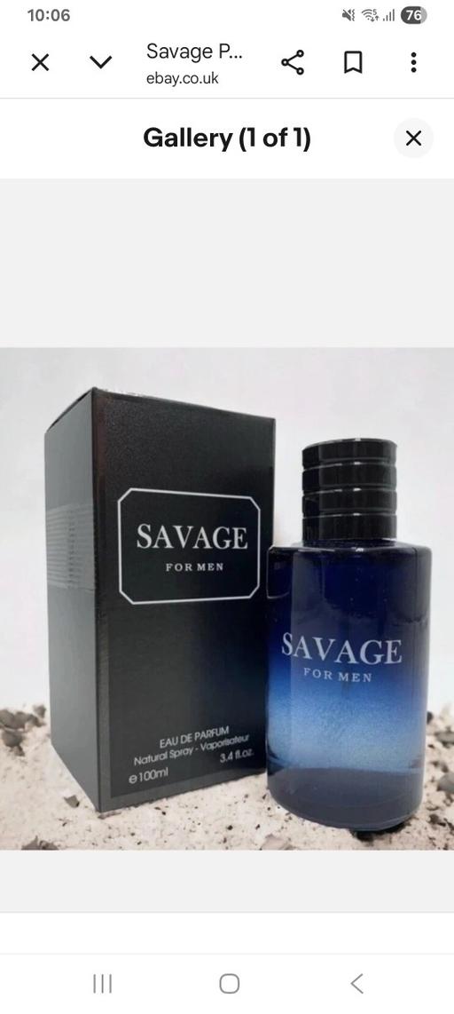  — mens fragrance