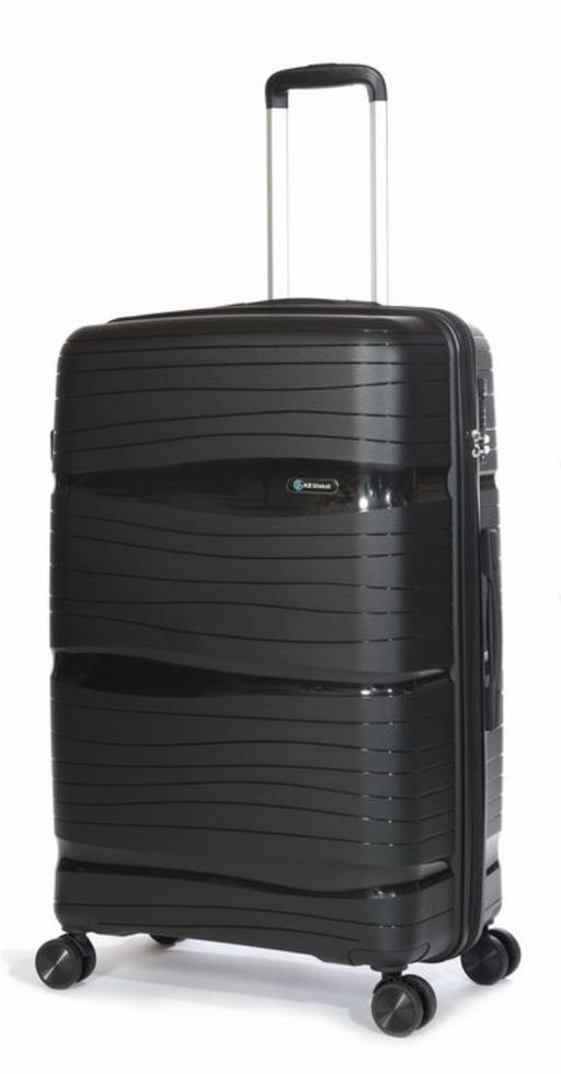  — NEW BLACK HARD CASE SUITCASE