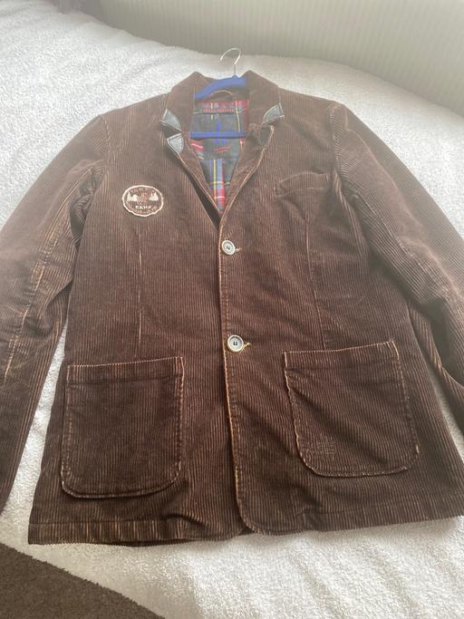  — Eddys jackets brown corduroy fully lined