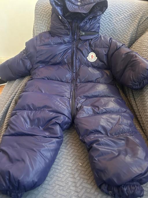  — Moncler Infant padded snowsuit