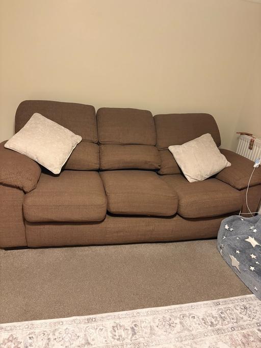  — 3 Seater Sofa & Armchair