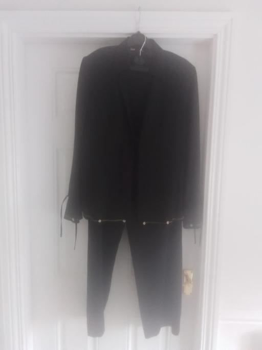  — LADIES SIMORRA 3 PIECE BLACK TROUSER OUTFIT