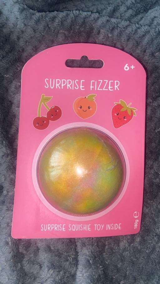  — New bath fizzer surprise