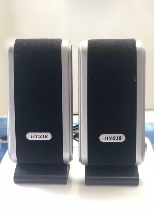 — Used 2 x 6W HY-218 USB Stereo Speakers